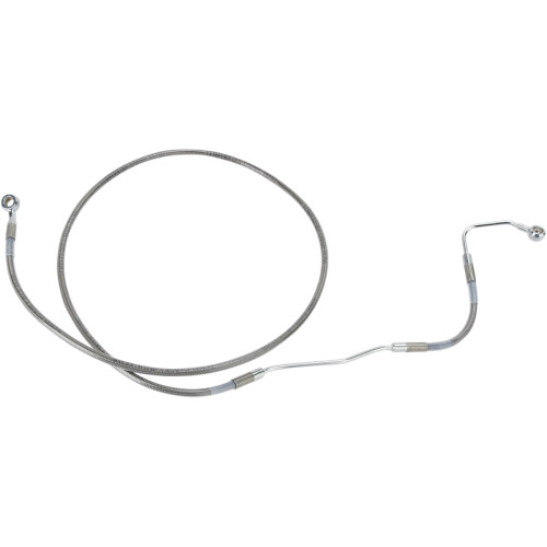 Drag Specialties Brake Line - +6" - Stainless Steel - Abs