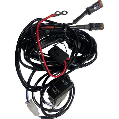 Brite-Lites Rocker Switch Wiring Harness - 2 Outputs Bl-Whhdr2