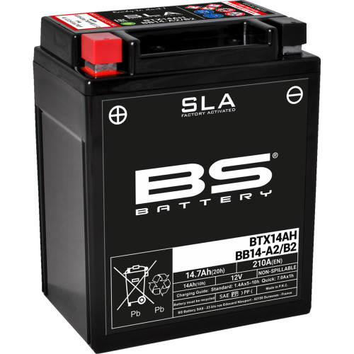 Bs Battery Battery - Btx14Ah (Ytx) 300758