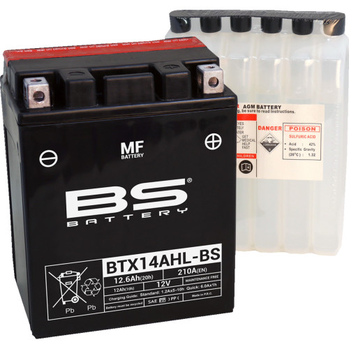 Bs Battery 300607 Battery Bs Btx14Ahl-Bs