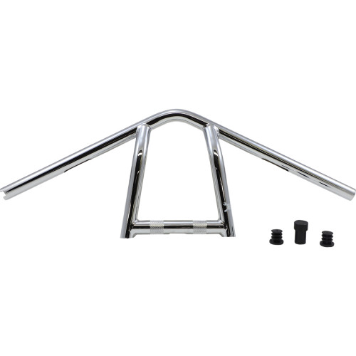 Burly Brand Handlebar - Jim - 9" - Chrome B12-6040C Burly Brand Handlebar - Jim - 9" - Chrome B12-6040C