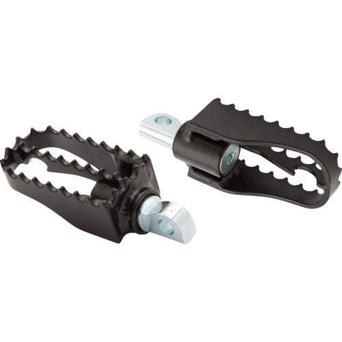 Burly Brand Mx Mini Footpegs - Driver/Passenger - Black B13-1010B