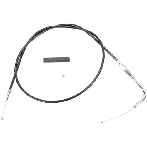 Drag Specialties Black Vinyl Throttle Cable - 42-1/2" Drag Specialties Black Vinyl Throttle Cable - 42-1/2"