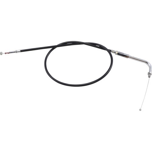 Drag Specialties Black Vinyl Idle Cable - 30" - Vinyl