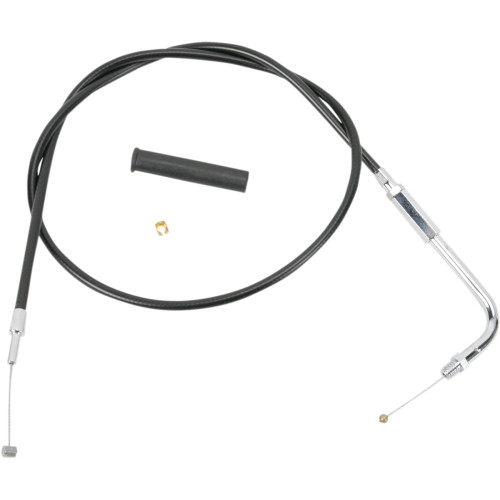 Drag Specialties Black Vinyl Throttle Cable - 33-3/4" Drag Specialties Black Vinyl Throttle Cable - 33-3/4"