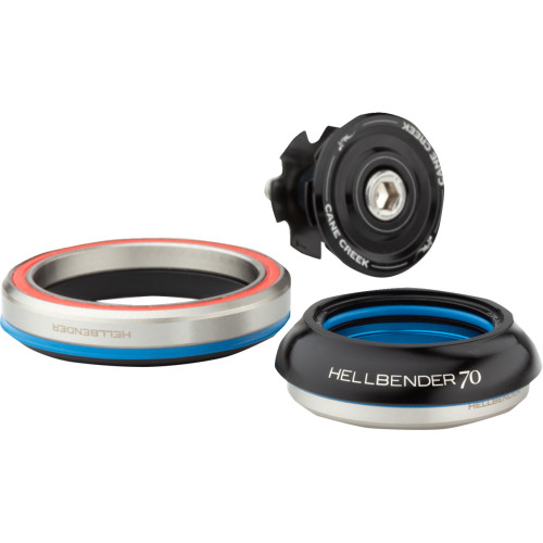 Cane Creek Cycling Components Hellbender 70 Headset - Complete - Is41/28.6/H9 - Is52/40 - Black Baa1188K