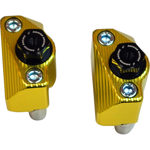Captive Axle Block - Gold - Grom Drcax-206Gd