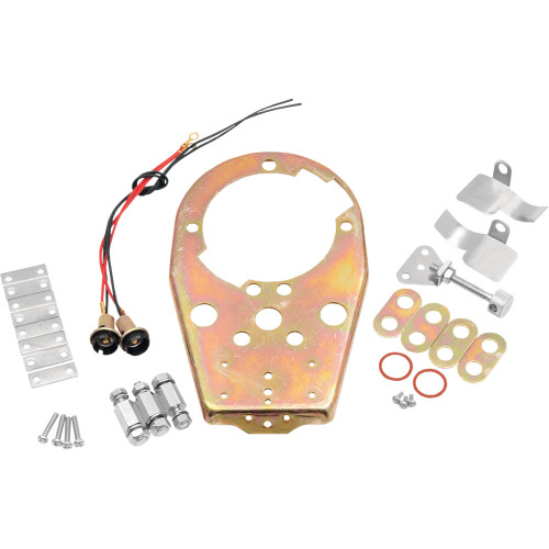 Drag Specialties Base Plate - Cat Eye Dash Cover