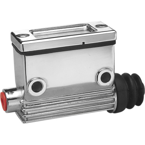 Drag Specialties Master Cylinder - Rear - Kelsey - Chrome