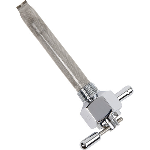 Pingel Hex Fuel Valve - Chrome - 3/8" Npt 6211-Ch
