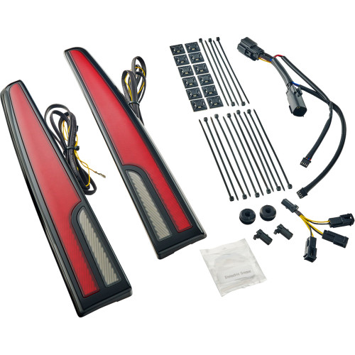 Ciro Taillight - Led - Red Lens - Black - Tri Glide 40086 Ciro Taillight - Led - Red Lens - Black - Tri Glide 40086