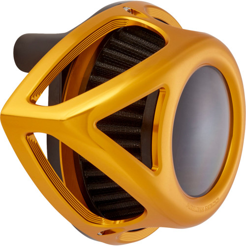 Arlen Ness 600-245 Air Cleaner Clear Tear Gold