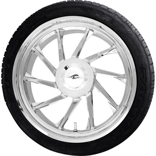 Coastal Moto Hurricane 3D Rear Left Wheel - Chrome (18") | Falken Tire (215/45Zr18) Pkg-Hurl-187T-Ch Coastal Moto Hurricane 3D Rear Left Wheel - Chrome (18") | Falken Tire (215/45Zr18) Pkg-Hurl-187T-Ch