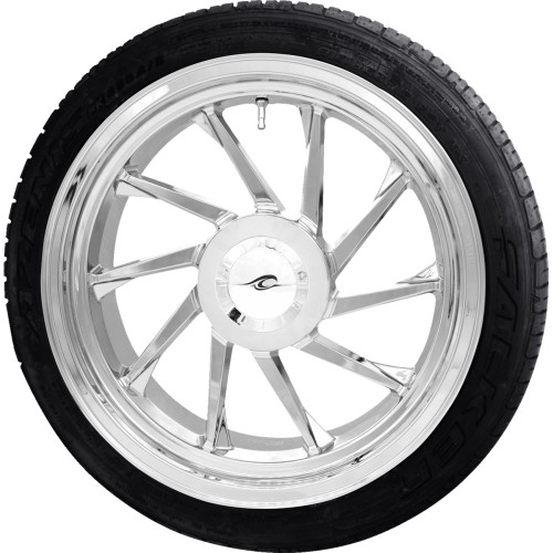 Coastal Moto Hurricane 3D Rear Right Wheel - Chrome (18") | Falken Tire (215/45Zr18) Pkg-Hurr-187T-Ch Coastal Moto Hurricane 3D Rear Right Wheel - Chrome (18") | Falken Tire (215/45Zr18) Pkg-Hurr-187T-Ch