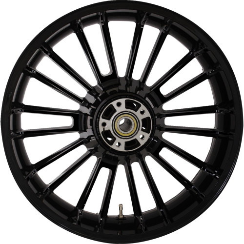 Coastal Moto Wheel - Atlantic 3D - Rear - Single Disc/Without Abs - Black - 18X5.5 - '09+ Fl 3D-Atl185Sb Coastal Moto Wheel - Atlantic 3D - Rear - Single Disc/Without Abs - Black - 18X5.5 - '09+ Fl 3D-Atl185Sb