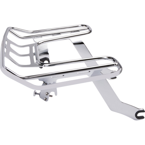 Cobra Detachable Wrap Around Rack - Chrome - Bobber 502-2615 Cobra Detachable Wrap Around Rack - Chrome - Bobber 502-2615