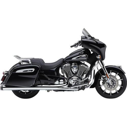 Cobra Dual Cut Slip-On Mufflers - Chrome 5206