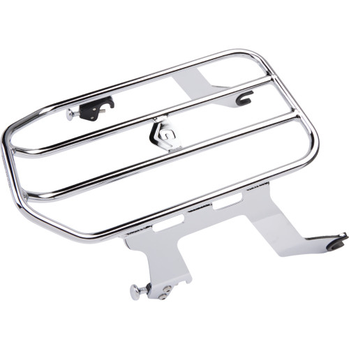 Cobra Solo Luggage Rack - Chrome - Bobber 502-2515