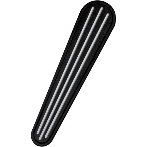 Pro-One Perf.Mfg. Dash Insert - Ball-Milled - Black/Silver 908365B