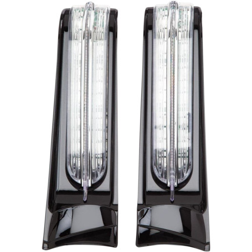 Ciro Filler Panel Light - Clear Lens - Red Leds - Black 40047 Ciro Filler Panel Light - Clear Lens - Red Leds - Black 40047