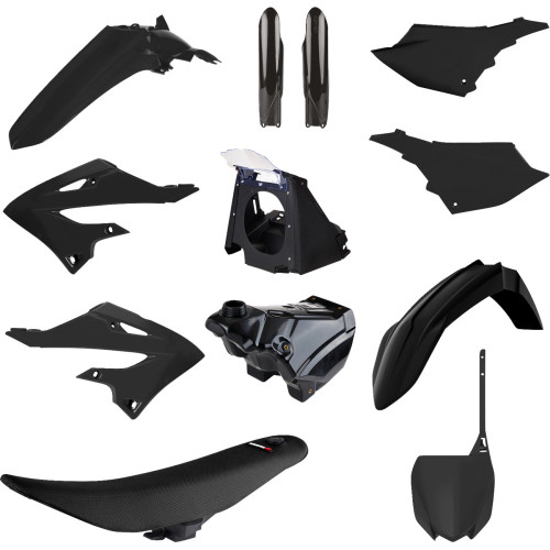 Complete Body Kit - Black - Yz 250 91573 Complete Body Kit - Black - Yz 250 91573
