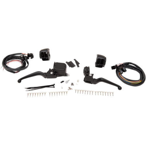 Drag Specialties Handlebar Controls - 11/16" Master Cylinder - '96 - '11 - Black
