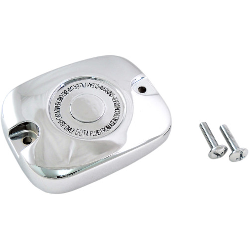 Drag Specialties Clutch Master Cylinder Cover - Chrome