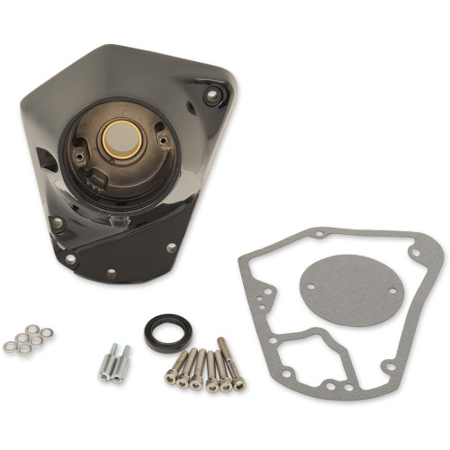 Drag Specialties Cam Cover - Gloss Black - Big Twin Drag Specialties Cam Cover - Gloss Black - Big Twin