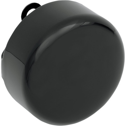 Drag Specialties Round Horn Cover - Black Drag Specialties Round Horn Cover - Black