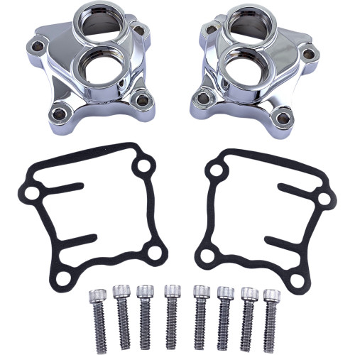 Drag Specialties Lifter Cover - Chrome - Twin Cam Drag Specialties Lifter Cover - Chrome - Twin Cam