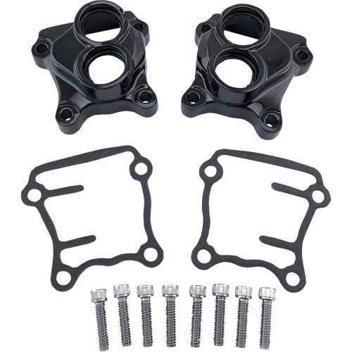 Drag Specialties Lifter Cover - Gloss Black - Twin Cam Drag Specialties Lifter Cover - Gloss Black - Twin Cam