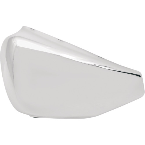 Drag Specialties Side Cover - Left - Chrome Drag Specialties Side Cover - Left - Chrome