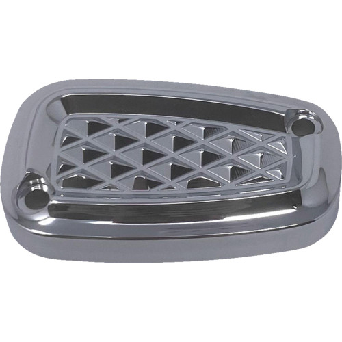 Covingtons Rear Master Cylinder Cover - Diamondback - Chrome C3059-C