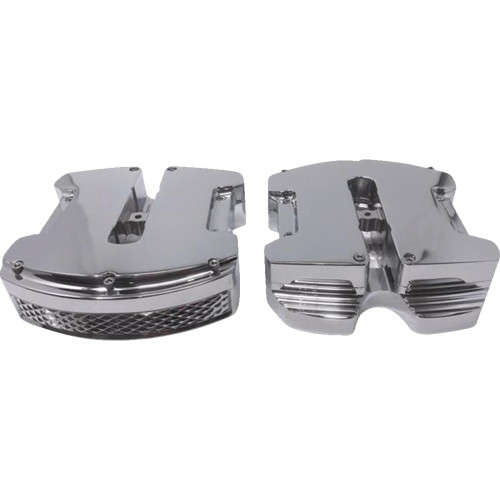 Covingtons Valve Cover - Diamondback - Chrome - M8 C3082-C Covingtons Valve Cover - Diamondback - Chrome - M8 C3082-C
