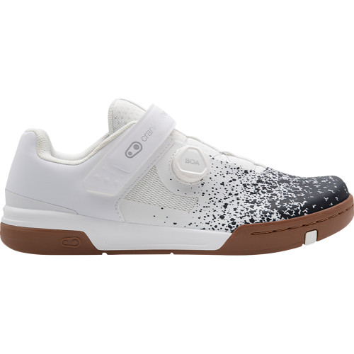 Crankbrothers Stamp Boa Flat Shoes - Black/White Splatter - Us 13 Stb11020S-13.0