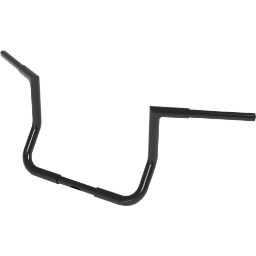 Crusader Square Top Handlebar - 10" - Black Hb-0810B