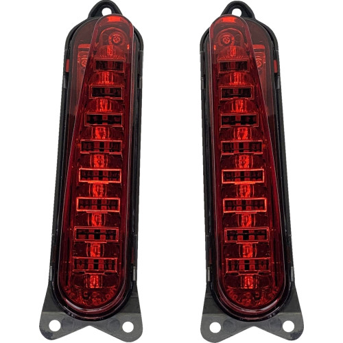Custom Dynamics Led Taillight - Run/Brake/Turn - Red Pb-13-Cvo-R Custom Dynamics Led Taillight - Run/Brake/Turn - Red Pb-13-Cvo-R