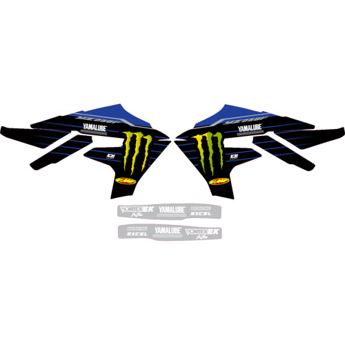 D'Cor Visuals 10-50-402 Graphic Kit 22 Star Yam