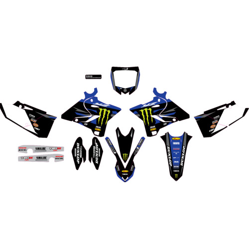 D'Cor Visuals Graphic Kit - Monster Energy - Star 20-50-234