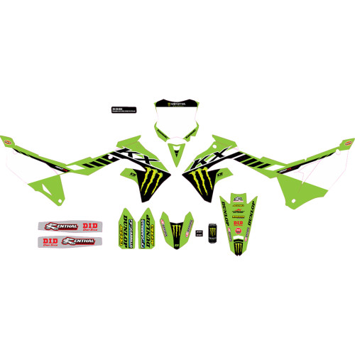 D'Cor Visuals Graphic Kit - Monster Energy 20-20-804