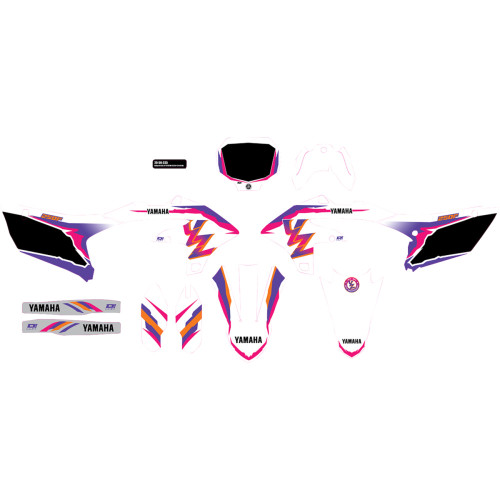 D'Cor Visuals 20-50-335 Graphic Kit Yz Retro Yzf250