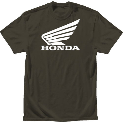 D'Cor Visuals Honda Wing 2 T-Shirt - Black - 2Xl 80-116-5