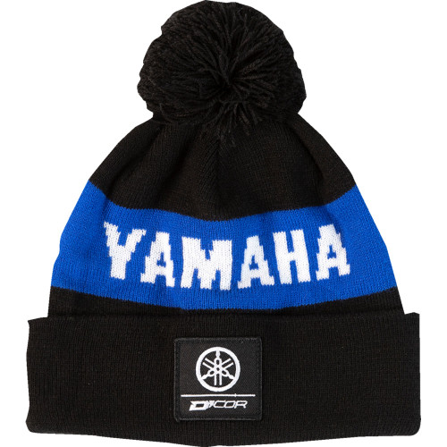 D'Cor Visuals Yamaha Stripe Beanie - Black/Blue 70-132-1