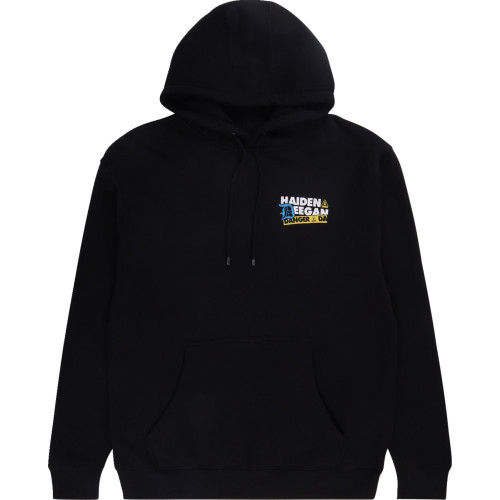 Deegan Apparel Caution Hoodie - Black - Xl Dmtfp3010Blkxl