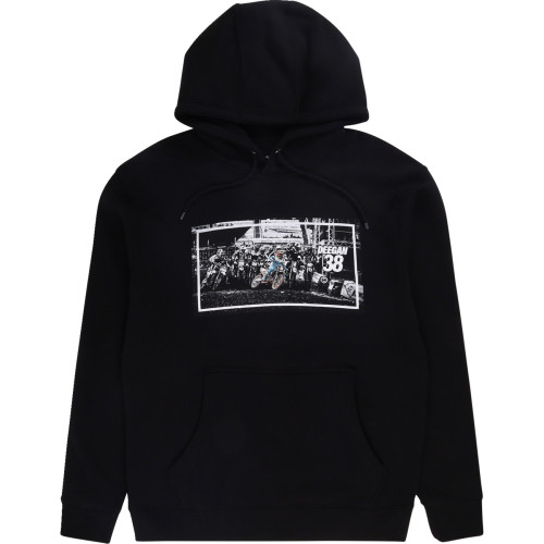 Deegan Apparel Holeshot Hoodie - Black - Xl Dmtfp3003Blkxl
