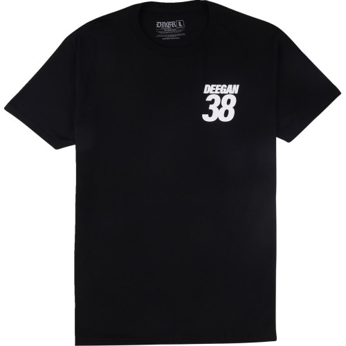 Deegan Apparel Mx2 T-Shirt - Black - Xl Dmtss3026Blkxl