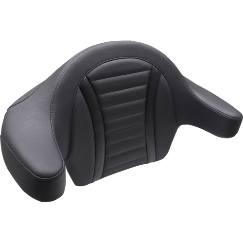 Mustang 88403 Pad Backrest Dlx Touring Extnded Arm Black