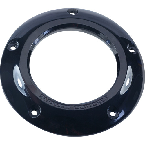 Derby Cover - Clear Black - M8 Softail 343-30-44018