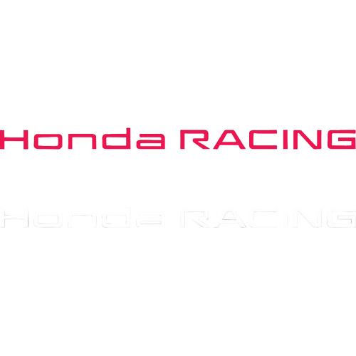Die-Cut Decal - 3' - Honda Racing Red 28-94306