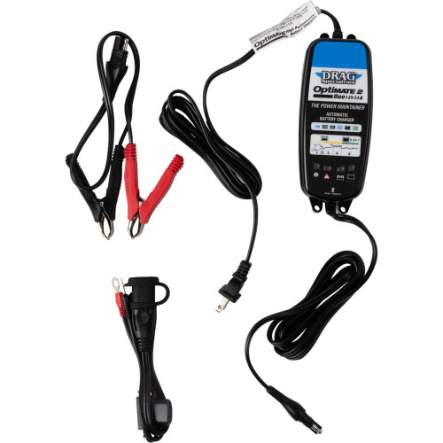 Drag Specialties Battery Charger - Optimate 2 Duo